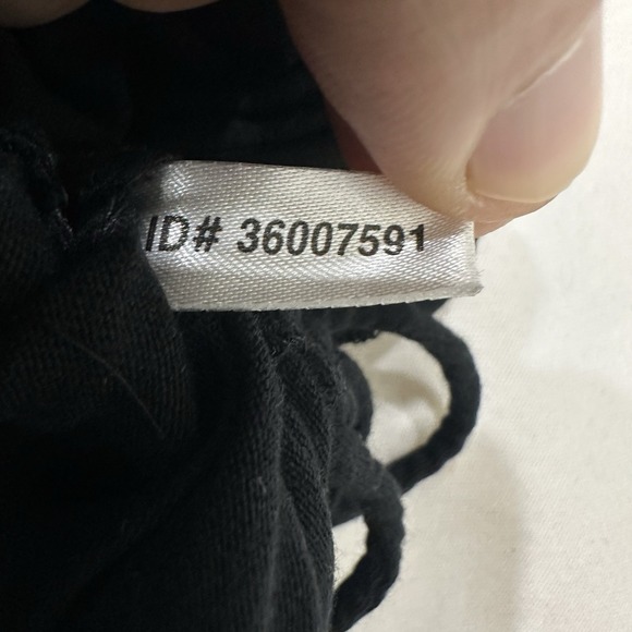 New York & Company Black Ruched Bodycon Dress Short Sleeve Stretch - Picture 6 of 9